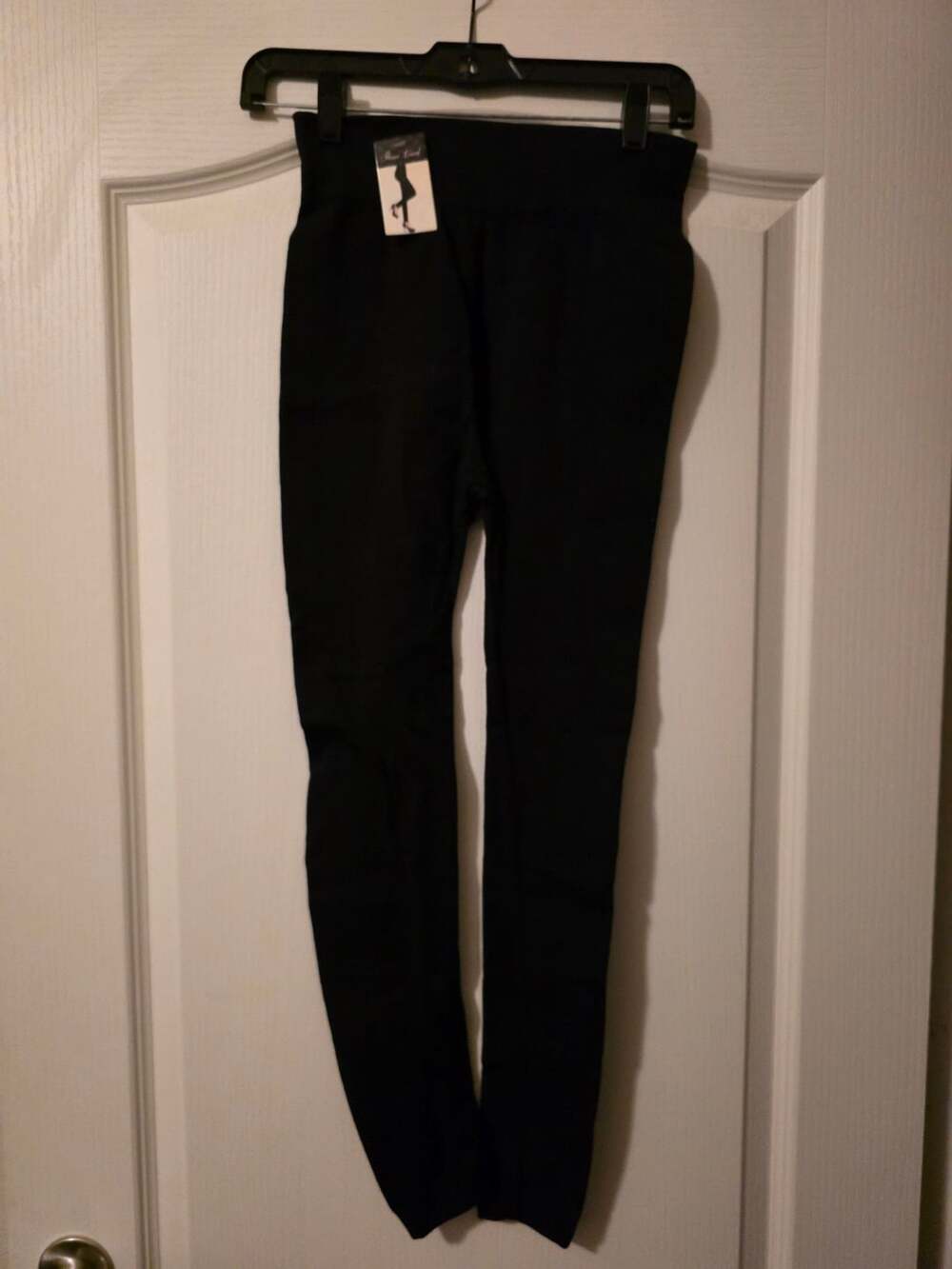 NWT Fleece Lined Leggings Size XL/XXL Black Thermal Pants
